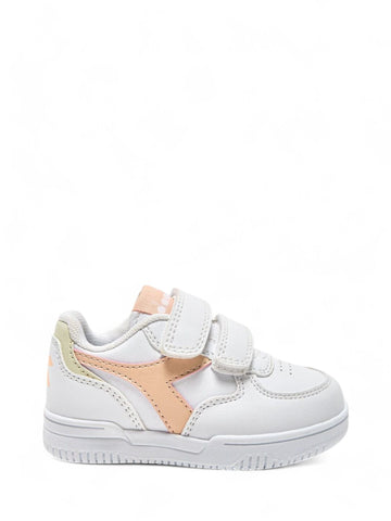 Sneakers Bambini - Bianco/rosa