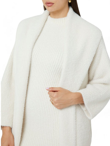 Cardigan Donna - DOVE WHITE