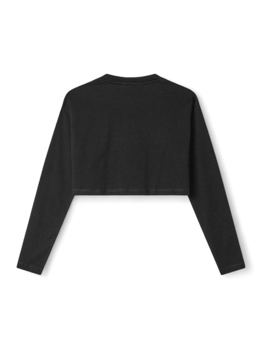 Crop top Donna - Nero