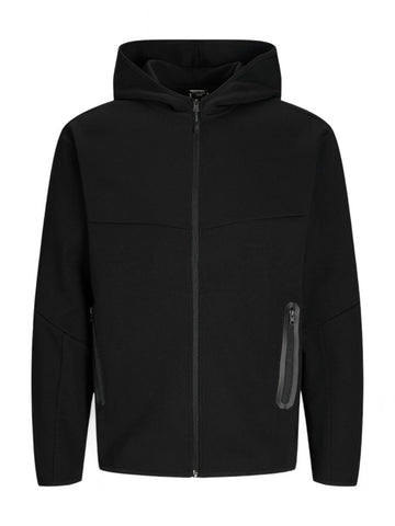 Felpa zip Uomo - Black