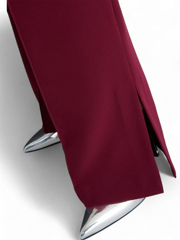 Pantalone Donna - bordeaux