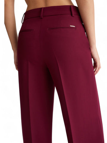 Pantalone Donna - bordeaux