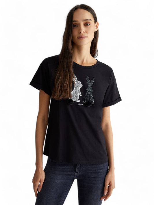 T-shirt Donna - Nero