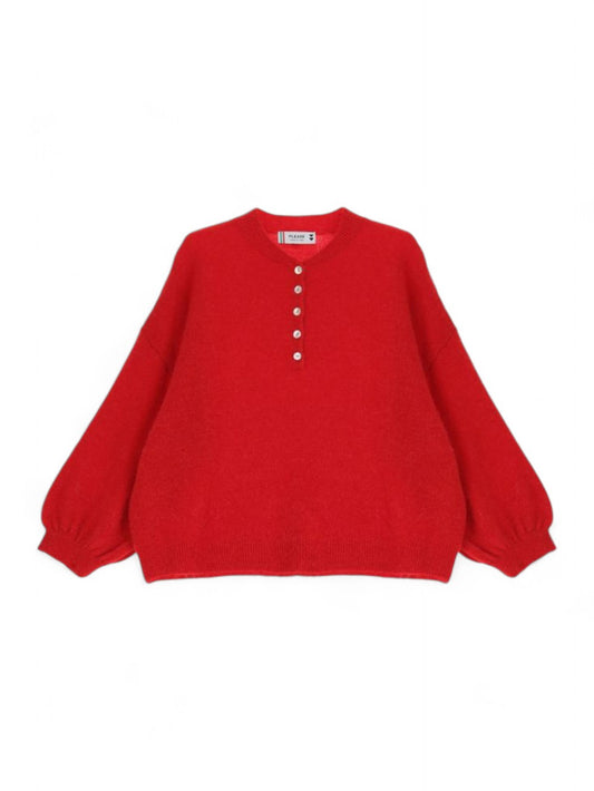 Cardigan Donna - Rosso