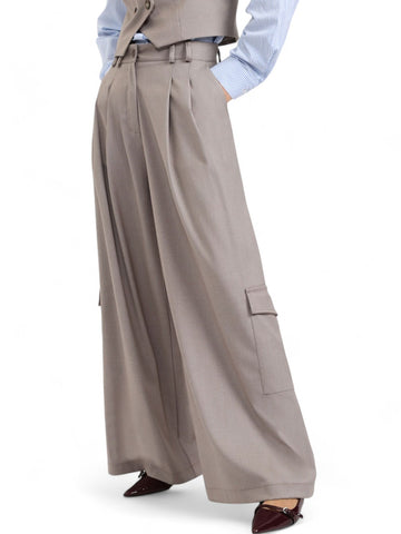 Pantalone Donna - Tortora