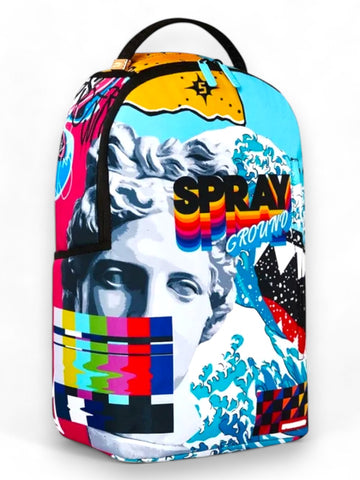 Zaino Sprayground CAMOKAWA POP COLLAGE