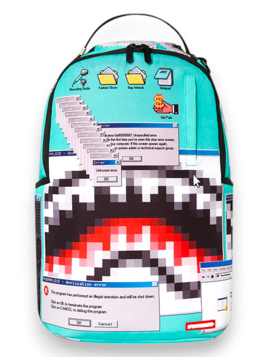 Zaino Sprayground COMPUTER VIRUS SHARK Unisex - Multicolore