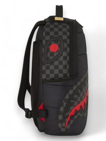 Zaino Sprayground BLACK PUFFER GREY CHECK BACKPACK