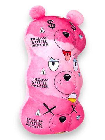 Cuscino Sprayground TRIPLE PINK BEAR PILLOW Unisex - Multicolore