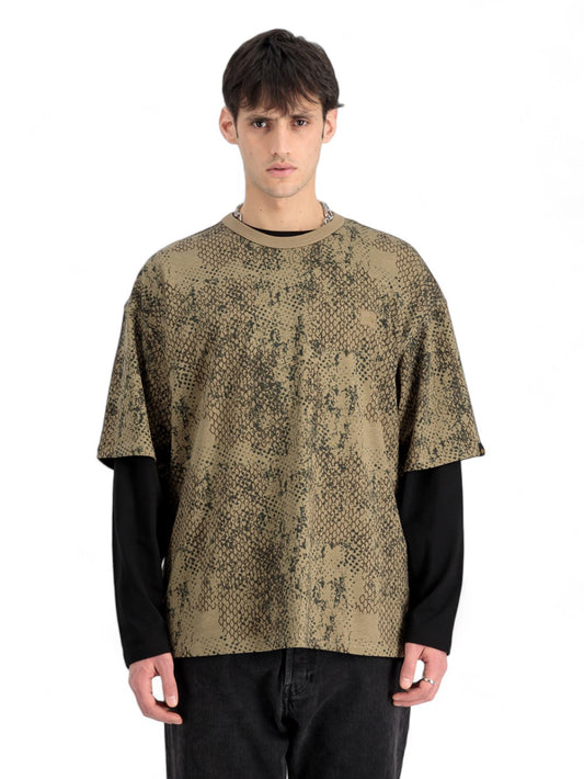 T-shirt Uomo - Lizard Camo