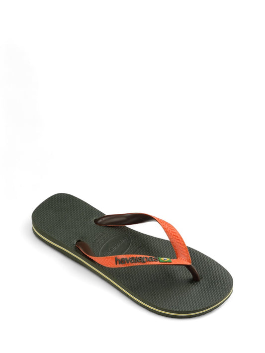 Ciabatte Unisex - OLIVE GREEN/SUNSET ORANGE