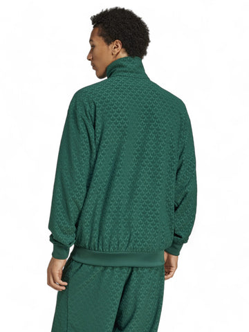 Felpa zip Uomo - Verde