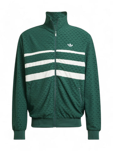 Felpa zip Uomo - Verde