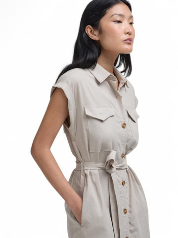 Abito Birdie Barbour Donna - Sabbia