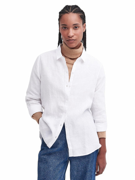 Camicia Marine Barbour Donna - Bianco