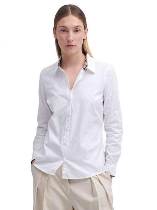 Camicia Derwent Barbour Donna - Bianco/Tartan