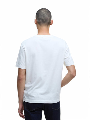 T-shirt Colman Steve McQueen Barbour Uomo - Bianco