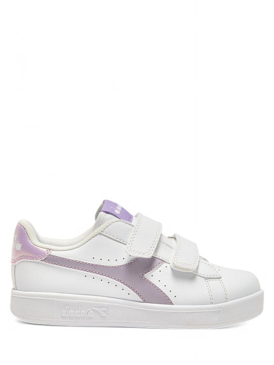 Sneakers Bambini - Bianco/lilla