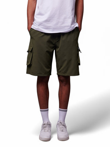 Bermuda Dolly Noire Techno Cargo Uomo - Verde