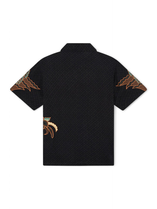 Camicia Bowling Dolly Noire Harmony Batik Uomo - Harmony