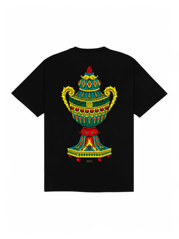 T-shirt Dolly Noire Asso di Coppa Uomo - Nero