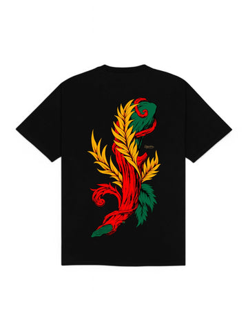 T-shirt Dolly Noire Asso di Bastoni Uomo - Nero