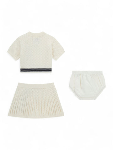 Completo Bambina - Crema