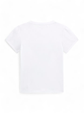 T-shirt m/l Bambina - Bianco