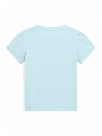 T-shirt m/l Bambina - Blu