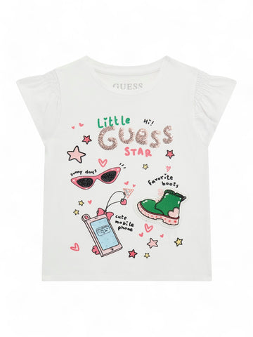 T-shirt Bambina - Bianco