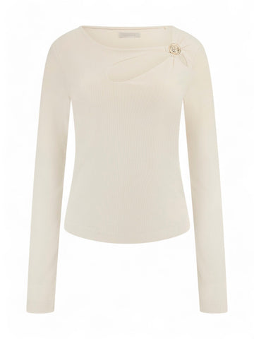T-shirt m/l Donna - PEARL OYSTER