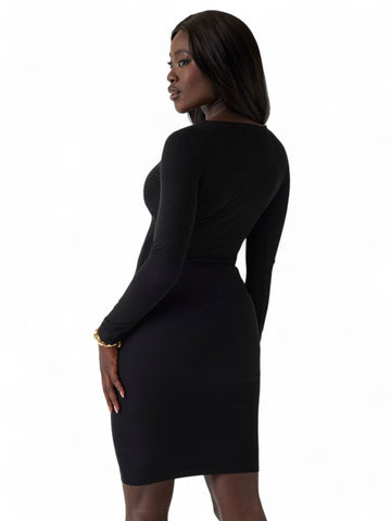 T-shirt m/l Donna - Nero