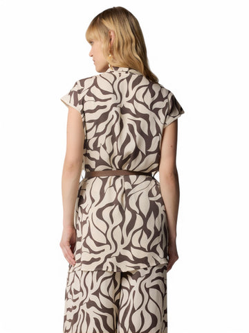 Blusa Donna - Marrone