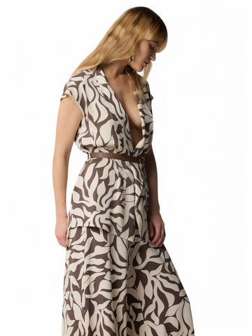 Blusa Donna - Marrone