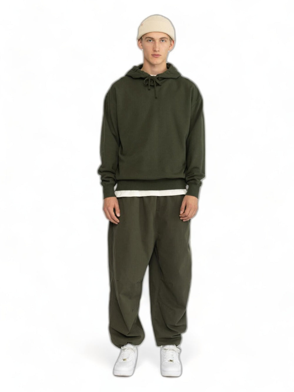 Felpa uomo verde on sale militare