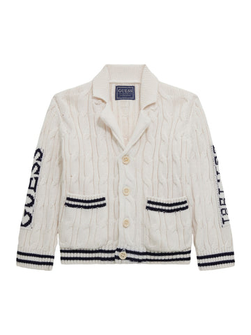 Cardigan Bambino - Bianco